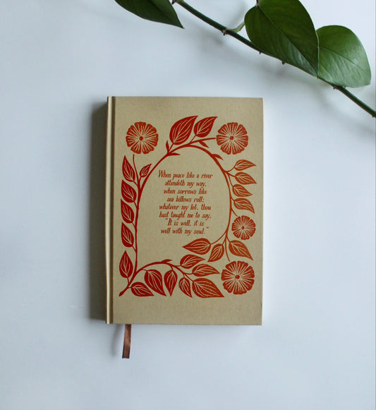 It It Well With My Soul | Hardcover Journal
