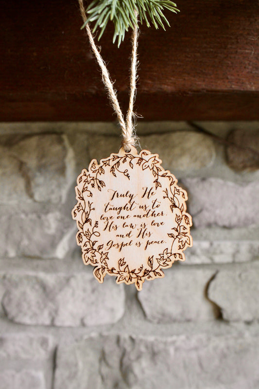 O Holy Night | Wooden Ornament