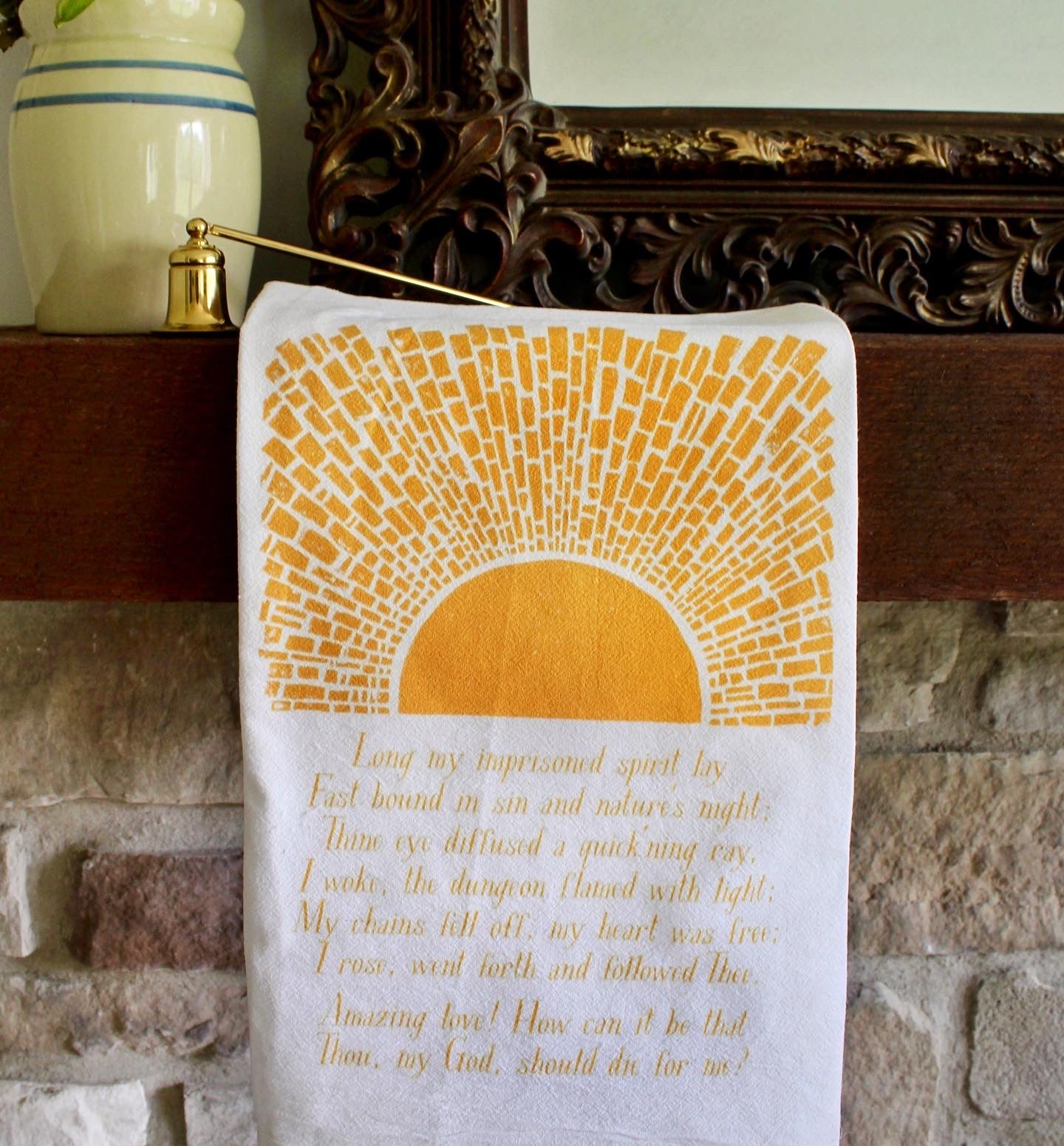 And Can It Be, That I Should Gain? | Hymn Tea Towel